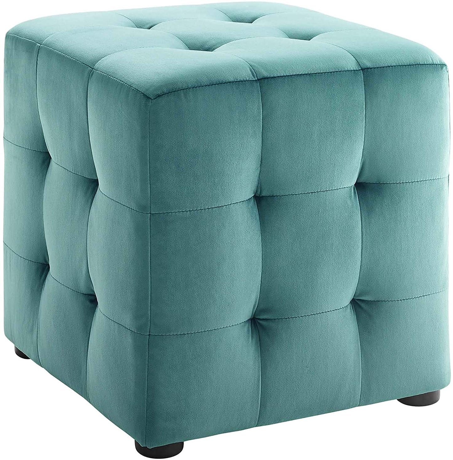 Ashoka Woods Ottoman | Sofa | Pouffes Stool (Navy)